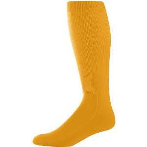   Adult Wicking Athletic Soccer Socks GOLD ADULT (TUBE SOCK SIZE 10 13