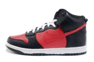 NIKE DUNK HIGH MENs BLACK / VARSITY RED BRAND NEW IN BOX SELECT YOUR 