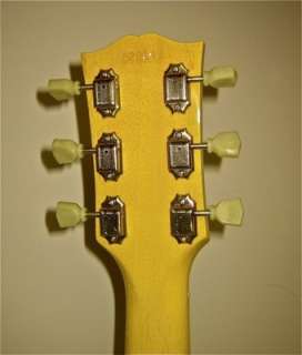 Used Left Handed Gibson 61 S.G. Les Paul Custom Shop Rare TV Yellow 