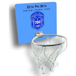  Zeta Phi Beta Mini Basektball Hoop 