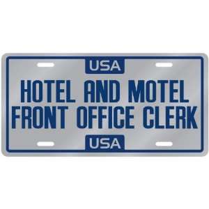  New  Usa Hotel And Motel Front Office Clerk  License 
