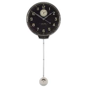 Uttermost 45 United Time Black 18 Clock Weathered Lamited Clock Face 