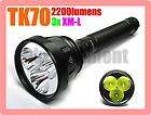 Fenix TK70 Cree 3x XM L T6 LED D Flashlight+AA to D