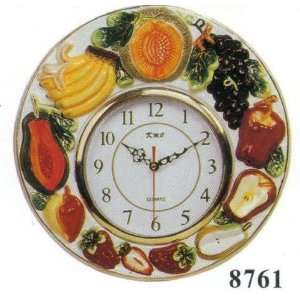  Mixed Fruit Ceramic Wall Clock DK 8761