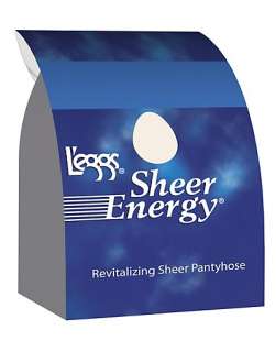 eggs Sheer Energy Control Top, Sheer Toe Pantyhose 6 Pack   style 