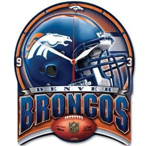  Denver Broncos 11x13 HD Plaque Clock