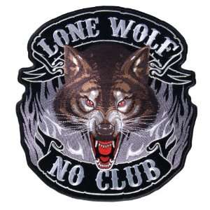  Lone Wolf, No Club Patch Automotive