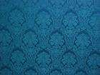 High End Sky Blue Damask Drapery or Light Upholstery Fabric 54 BTY