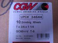 CGW 7 x 3/4 silicon carbide grinding wheel  