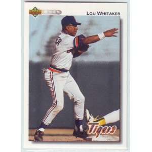   1992 Upper Deck Baseball Detroit Tigers Team Set