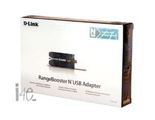 Brand New D Link DWA 140 RangeBooster Wireless N USB Adapter in 