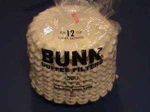 500 NEW COMMERCIAL BUNN COFFEE FILTERS 12 CUP BREWER ( NEXT DAY 
