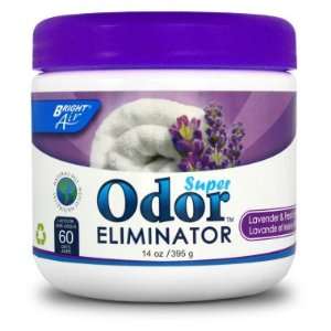 Bright Air Super Odor Eliminator   Lavender and Fresh Linen Scent 
