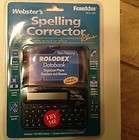 NEW FRANKLIN WEBSTERS ELECTRONIC SPELLING CORRECTOR PLUS NCS 101 WITH 