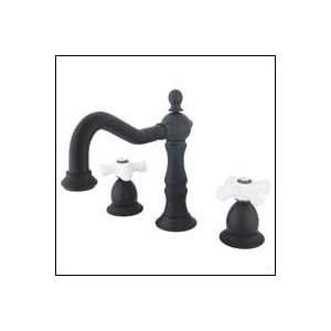 Kingston Brass KS1975PX+ Heritage Widespread Lavatory Faucet with 