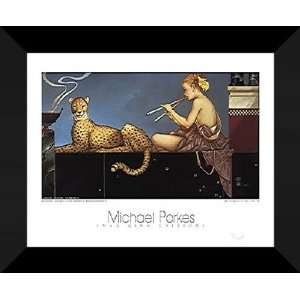  Michael Parkes Framed Art 24x20 Dusk