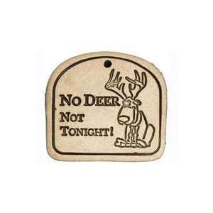  Amaranth Stoneware Ltd No Deer Not Tonight Plaque Patio 