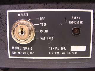   Stong Motion Accelerograph / Seismometer / Seismic Recorder  