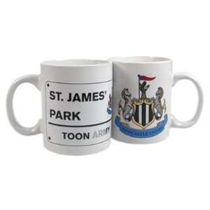  Newcastle United FC. Street Sign Mug