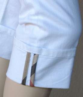 BURBERRY BRIT New Womens Capri Pants Jeans sz 27   6 White Authentic 