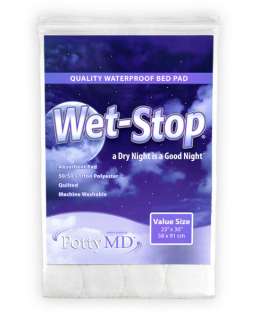 Wet Stop Quality Waterproof Bed Pad Value Size 23x36 188813000346 