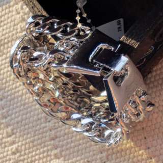 New 7.25 Gorgeous Fashion Polish Silver Tone Crystal Chain Bracelet 