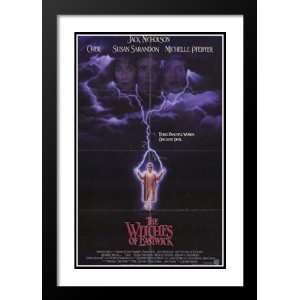  The Witches of Eastwick 20x26 Framed and Double Matted Movie 