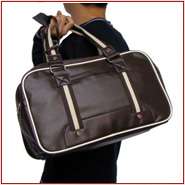 14 Mens Genuine Leather Laptop Notebook Carrying Shoulder Briefcase 