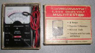 Micronta 22 4030 1000 Ohms/Volt MultiTester Tester  