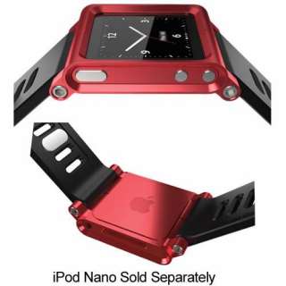 LunaTik Multi Touch watch band for IPod Nano 6  Three Colour (Red 