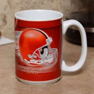    Cleveland Browns Helmet Design Coffee Mug