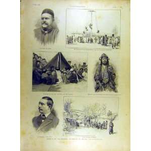    1895 Rhins Grenard Turkestan Chinese Mission Print