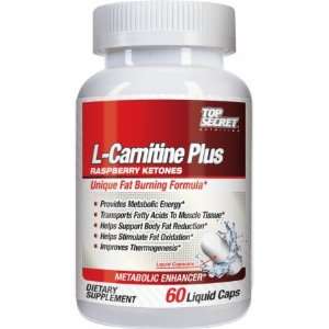 Top Secret Nutrition L Carnitine Plus Raspberry Ketones   60 Liquid 
