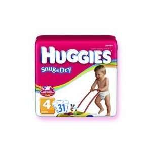  Package Of 23 Huggies Snug & Dry Disposable Diapers   Case 