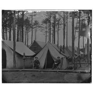  Civil War Reprint Brandy Station, Virginia. Winter camp of 