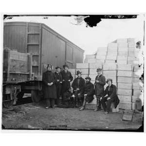  Civil War Reprint Aquia Creek Landing, Va. Clerks of the Commissary 