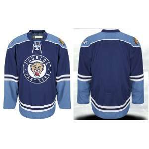 NHL Gear   Florida Panthers Blank Third Blue Jersey Hockey Jerseys 