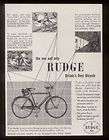 1948 rudge bicycle 3 or 4 gear bike print ad