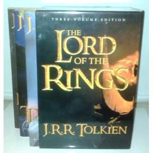  The Lord of the Rings 3 book boxset (movie covers) Books