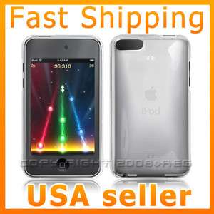   TRANSPARENT HARD CASE COVER FOR APPLE IPOD TOUCH 2 3 2ND 3RD GEN G
