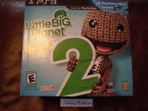 Little Big Planet 2 CE BOX PS3 Collectors Edition Rare  
