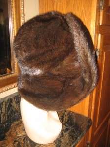 Excellent Small Mink Fur Hat for Coat Jacket #506s  