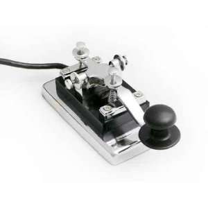  Vintage Morse Telegraph Key with White Background   Peel 