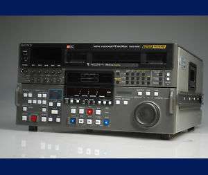 SONY DVW A500 DIGITAL BETACAM EDITING PLAYER / RECORDER  
