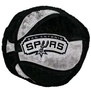 San Antonio Spurs 14 Inch Team Logo Plush Pillow