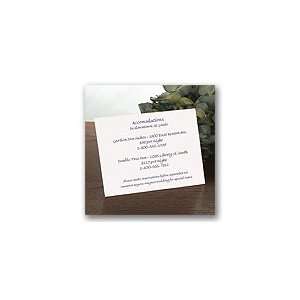  Accommodation Card   Horizontal White Health & Personal 