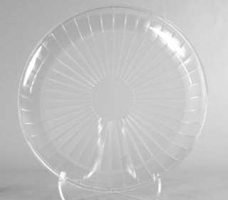 Plastic Serving Tray, Clear 18 Round 7685  