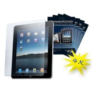 of LCD Touch Screen Protectors For Apple iPad   Set Of 4 Unique Screen 