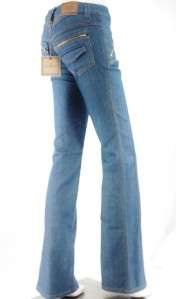 Frankie B Premium Roberta Bootcut Raw Six Pocket Denim Jeans Size 28 