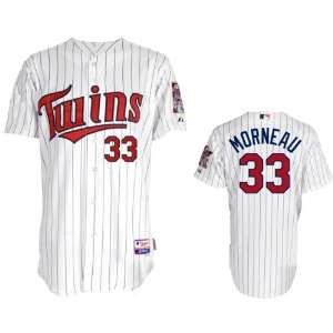 MLB Minnesota Twins Jerseys#33 Morneau White Baseball Jerseys Size 48 